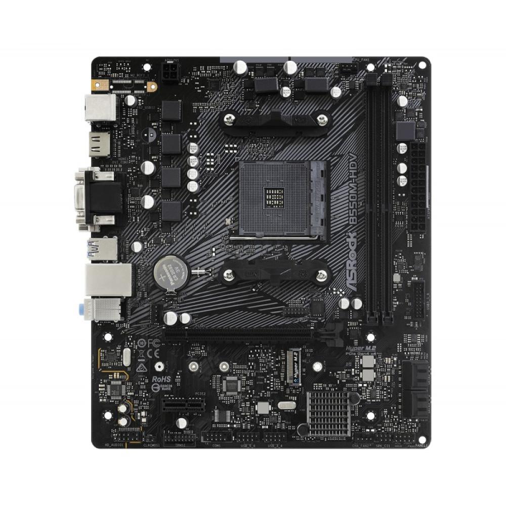 Asrock - B550M-HDV AMD B550 Zócalo AM4 micro ATX