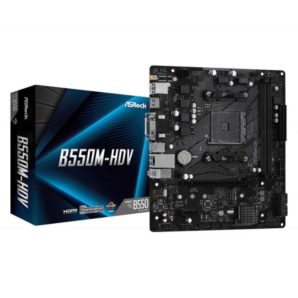 Asrock - B550M-HDV AMD B550 Zócalo AM4 micro ATX