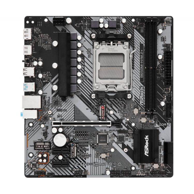 Asrock - B650M-H/M.2+ AMD B650 Zócalo AM5 micro ATX