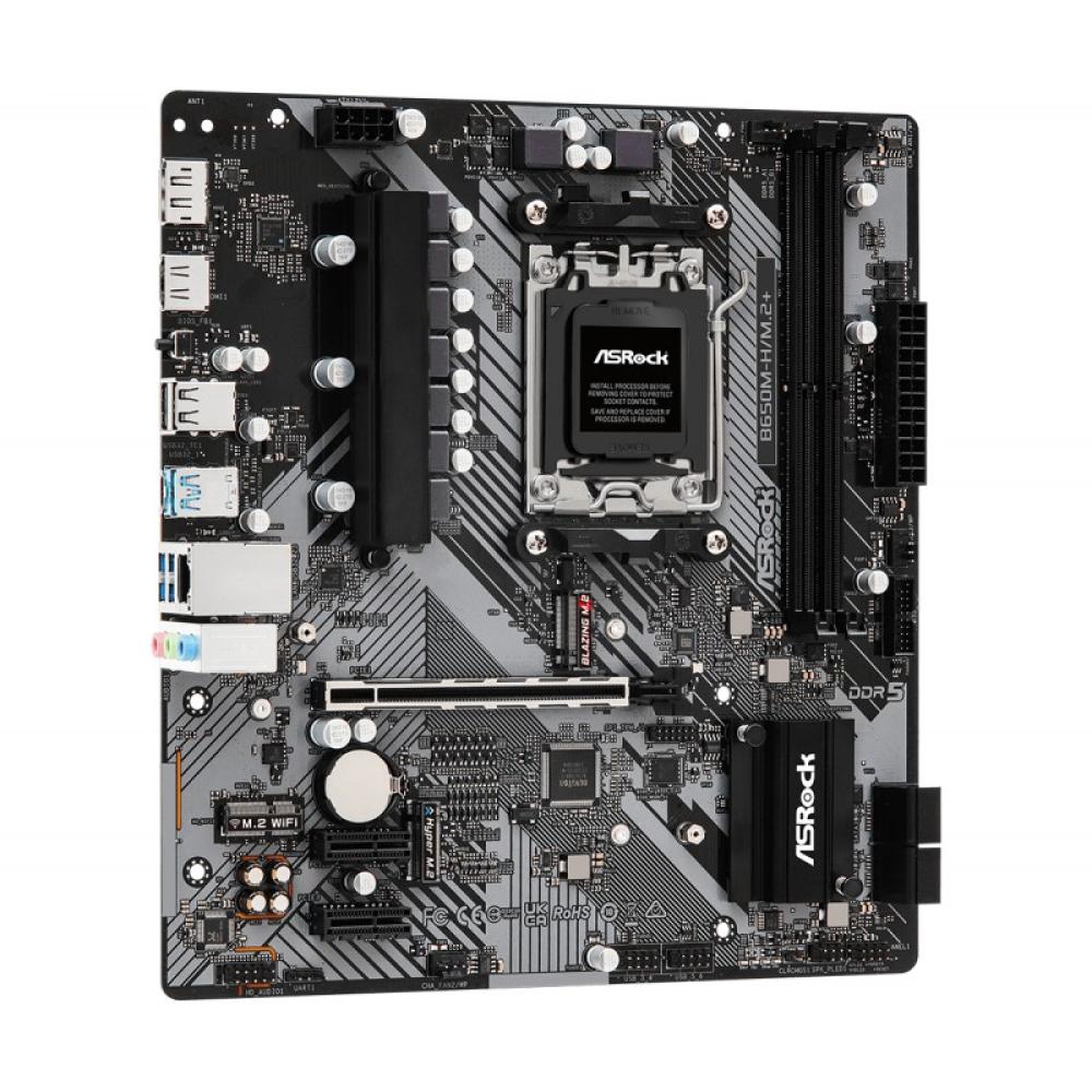 Asrock - B650M-H/M.2+ AMD B650 Zócalo AM5 micro ATX