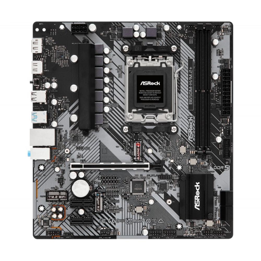 Asrock - B650M-H/M.2+ AMD B650 Zócalo AM5 micro ATX