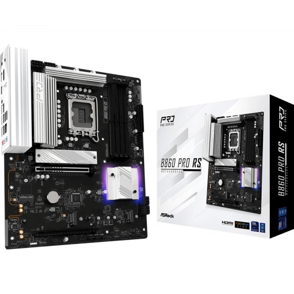Asrock - B860 Pro RS Intel B860 LGA 1851 (Socket V1) ATX