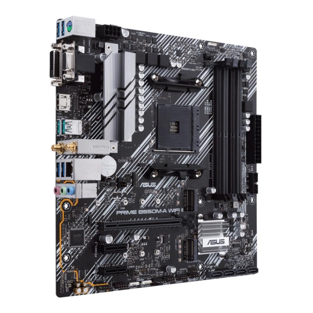 ASUS - PRIME B550M-A WIFI II AMD B550 Zócalo AM4 micro ATX