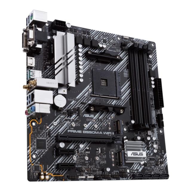 ASUS - PRIME B550M-A WIFI II AMD B550 Zócalo AM4 micro ATX