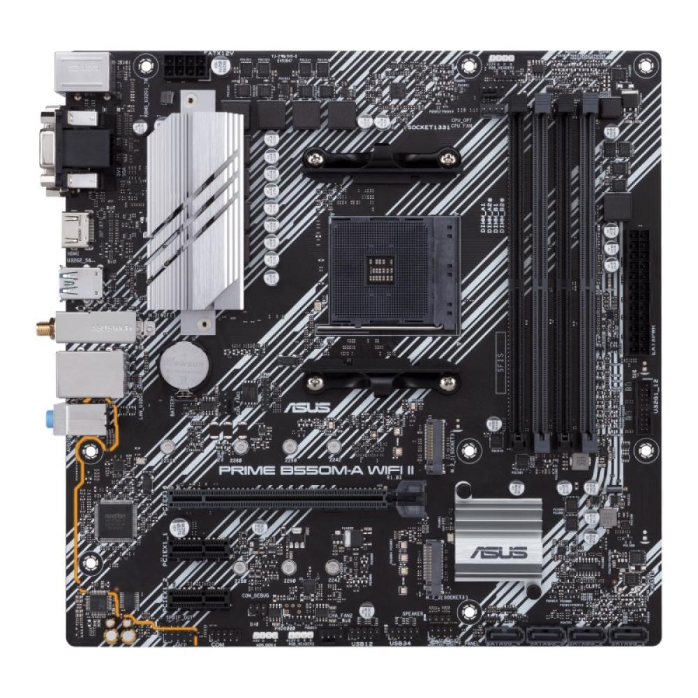 ASUS - PRIME B550M-A WIFI II AMD B550 Zócalo AM4 micro ATX