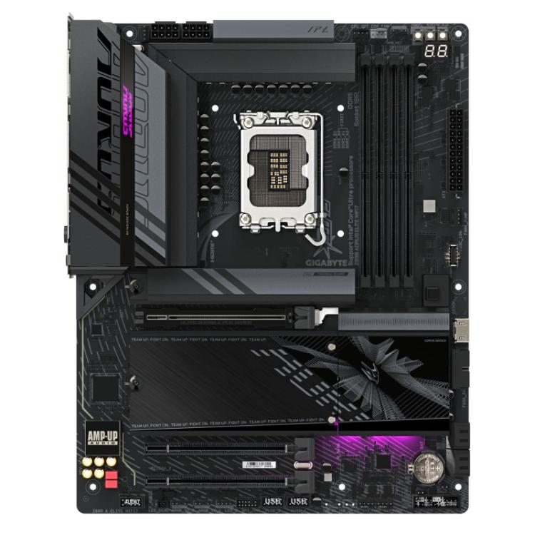 GIGABYTE - Placa base Z890 AORUS ELITE WIFI7 - Compatible con CPUs Intel Core Ultra (Serie 2), VRM de 16+1+2 fases, hasta 8800MH