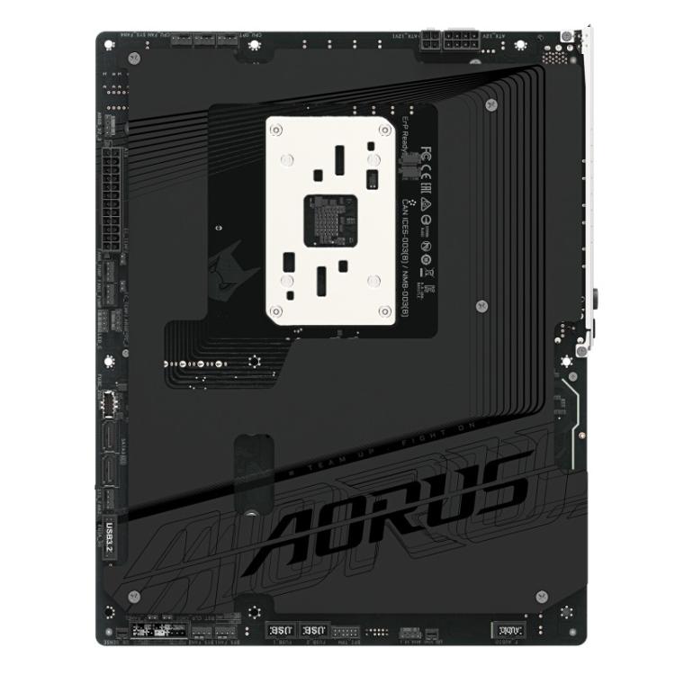 GIGABYTE - B850 AORUS STEALTH Placa Base – CPUs AMD Ryzen Serie 9000, VRM digital de 14+2+2 fases, hasta 8200 MHz DDR5 (O.C.), 2