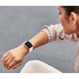 Fitbit - FB171SBWTL smart wearable accessory Grupo de rock Blanco Aluminio, Elastómero