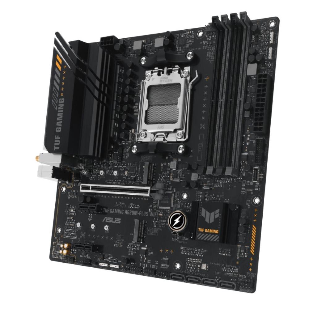 ASUS - TUF GAMING A620M-PLUS WIFI AMD A620 Zócalo AM5 micro ATX
