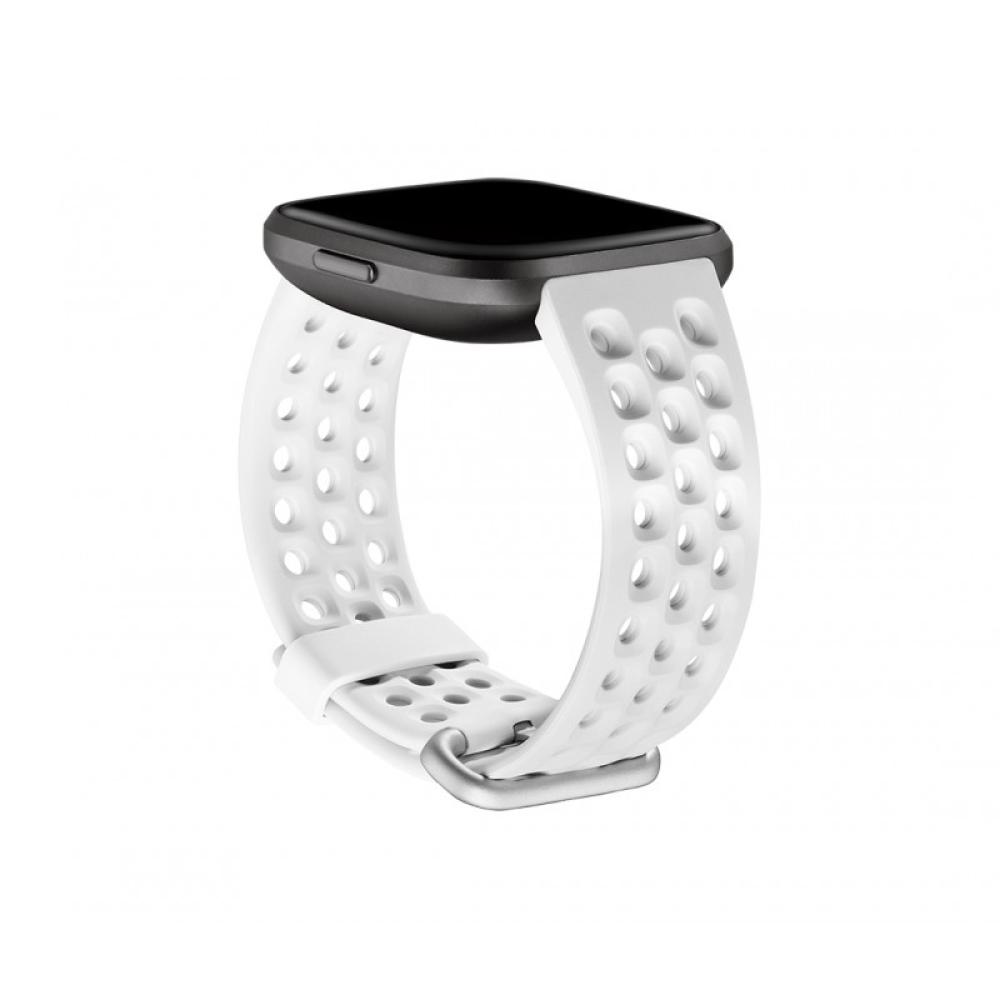 Fitbit - FB171SBWTL smart wearable accessory Grupo de rock Blanco Aluminio, Elastómero