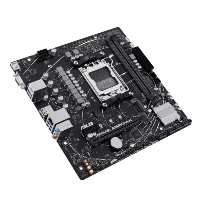ASUS - PRIME A620M-K AMD A620 Zócalo AM5 micro ATX