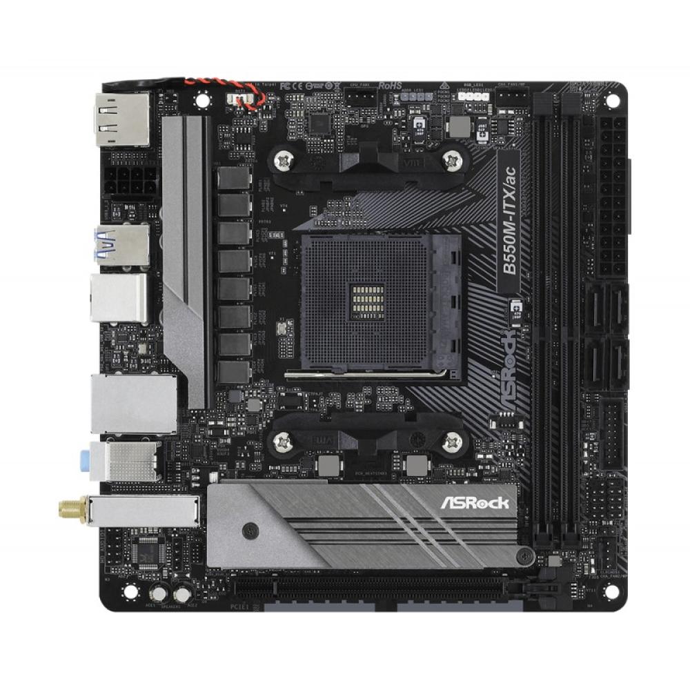 Asrock - B550M-ITX/ac AMD B550 Zócalo AM4 mini ITX