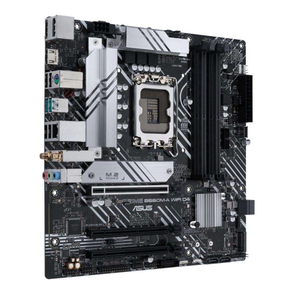 ASUS - PRIME B660M-A WIFI D4 Intel B660 LGA 1700 micro ATX