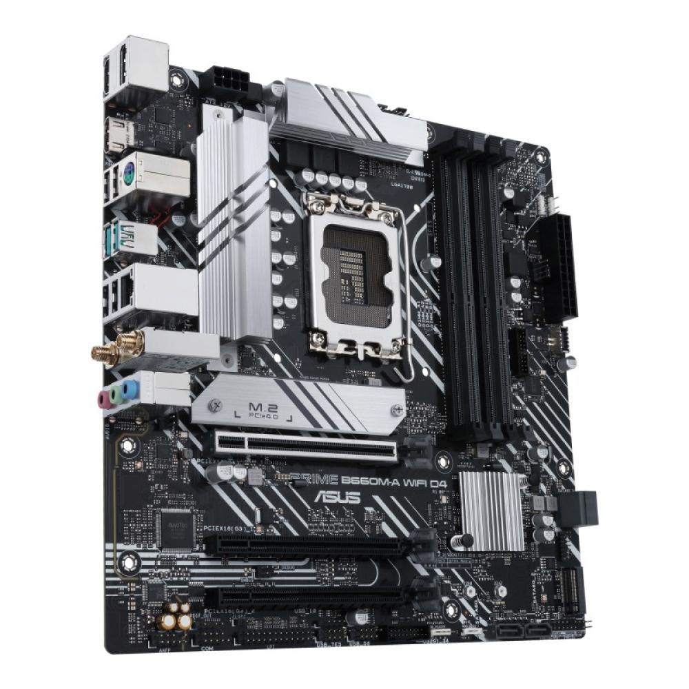 ASUS - PRIME B660M-A WIFI D4 Intel B660 LGA 1700 micro ATX