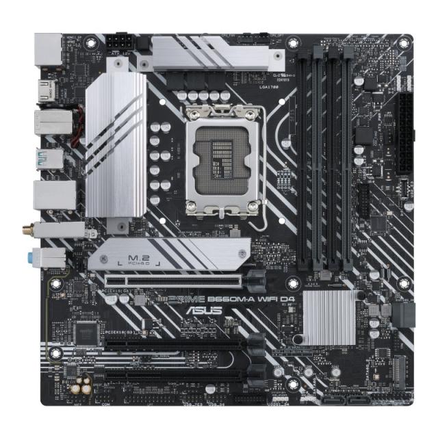 ASUS - PRIME B660M-A WIFI D4 Intel B660 LGA 1700 micro ATX