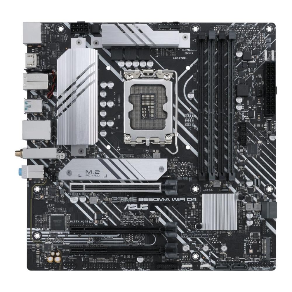 ASUS - PRIME B660M-A WIFI D4 Intel B660 LGA 1700 micro ATX