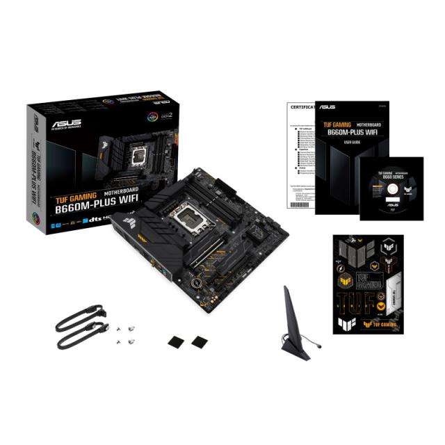 ASUS - TUF GAMING B660M-PLUS WIFI Intel B660 LGA 1700 micro ATX