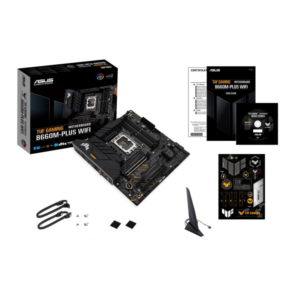 ASUS - TUF GAMING B660M-PLUS WIFI Intel B660 LGA 1700 micro ATX