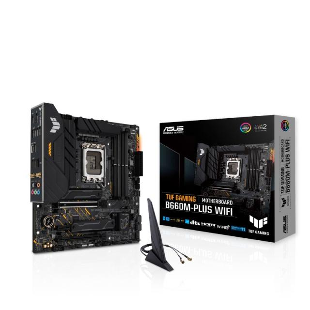 ASUS - TUF GAMING B660M-PLUS WIFI Intel B660 LGA 1700 micro ATX