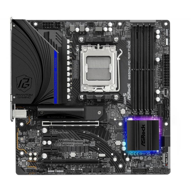 Asrock - B650M PG Riptide AMD B650 Zócalo AM5 micro ATX