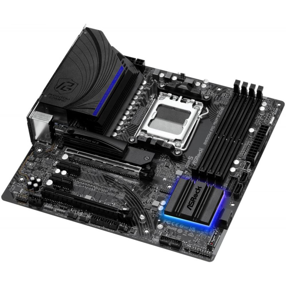Asrock - B650M PG Riptide AMD B650 Zócalo AM5 micro ATX