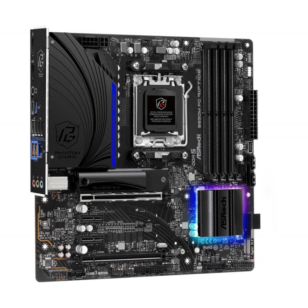 Asrock - B650M PG Riptide AMD B650 Zócalo AM5 micro ATX