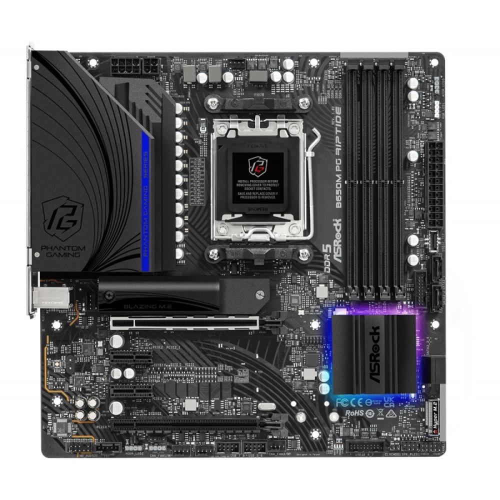 Asrock - B650M PG Riptide AMD B650 Zócalo AM5 micro ATX