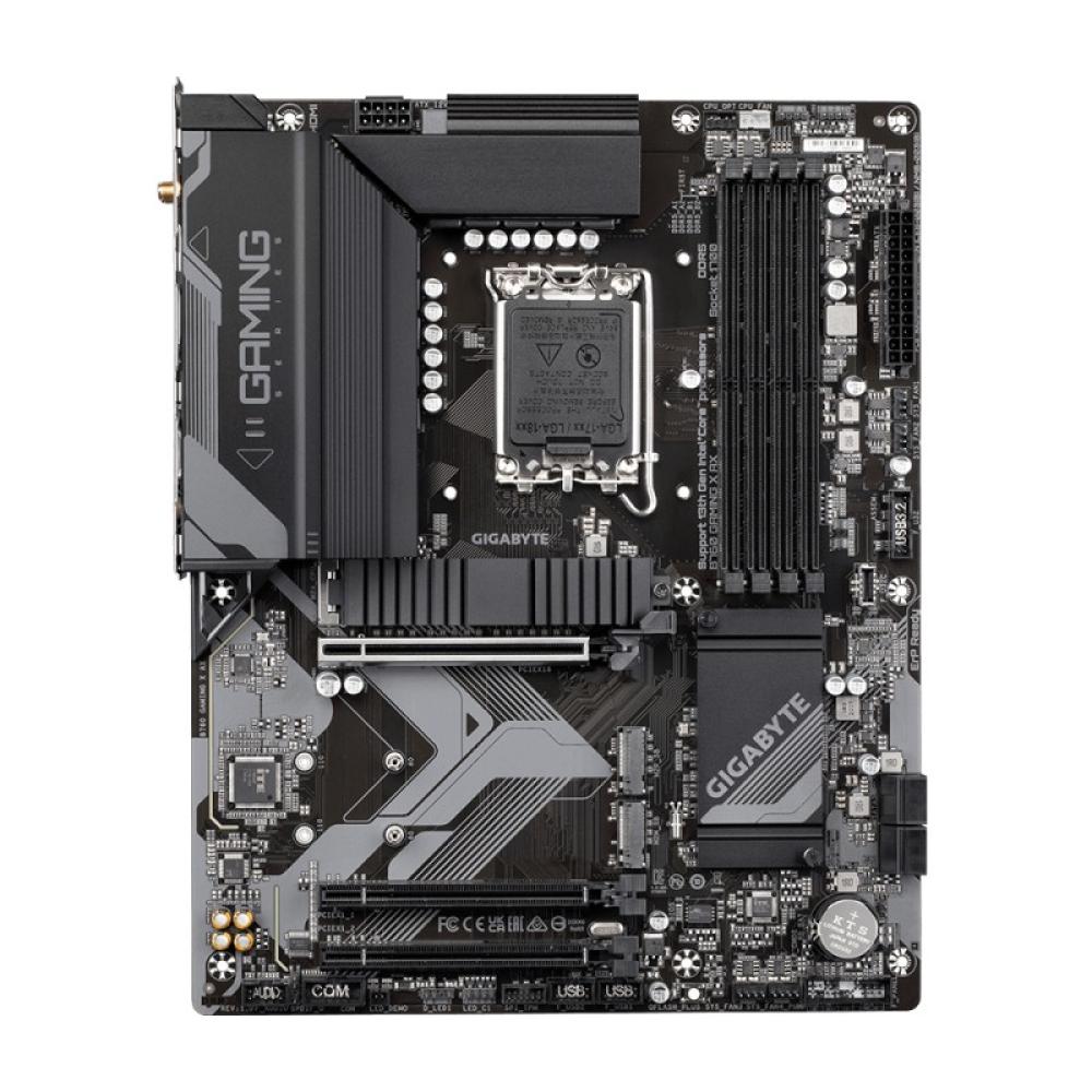 GIGABYTE - B760 GAMING X AX Placa Base - Compatible con procesadores Intel Core de 14ª generación, VRM digital de 8+1+1 fases, h