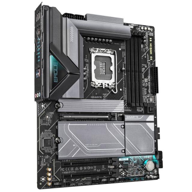 GIGABYTE - Z890 EAGLE Placa Base - Compatible con CPUs Intel Core Ultra (Serie 2), VRM de 14+1+2 fases, hasta 8800MHz DDR5 (OC),