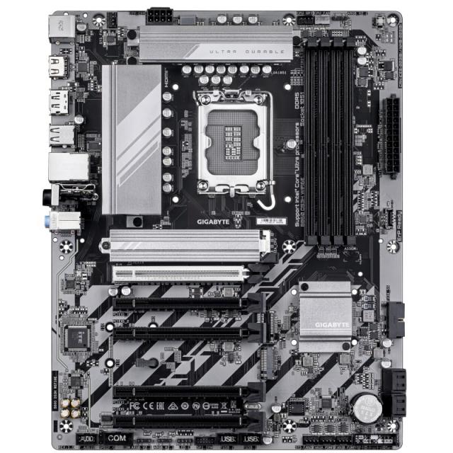 GIGABYTE - B860 DS3H WIFI6E Placa base - CPUs Intel Core Ultra, VRM de 8+1+2+2 fases, hasta 9066MHz DDR5, 1xPCIe 5.0 + 1xPCIe 4.