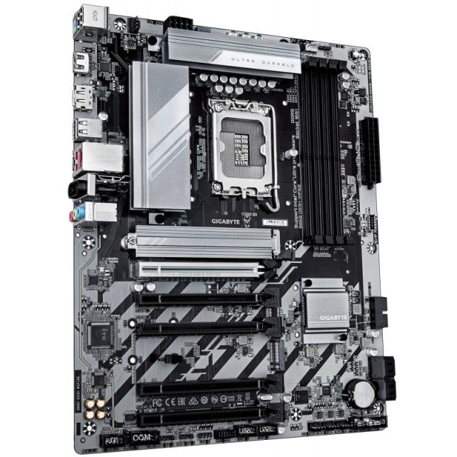 GIGABYTE - B860 DS3H WIFI6E Placa base - CPUs Intel Core Ultra, VRM de 8+1+2+2 fases, hasta 9066MHz DDR5, 1xPCIe 5.0 + 1xPCIe 4.