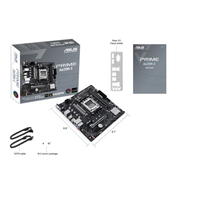 ASUS - PRIME A620M-E-CSM AMD A620 Zócalo AM5 micro ATX