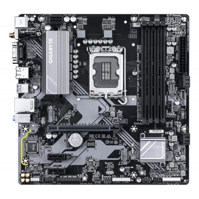 GIGABYTE - B760M D3HP WIFI6 Placa base - Compatible con procesadores Intel Core 14ª generación, VRM digital de 4+1+1 fases, hast