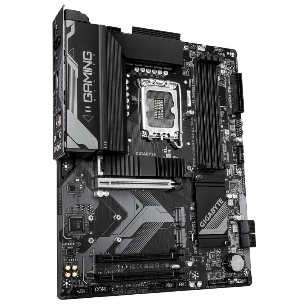GIGABYTE - B760 GAMING X WIFI6E GEN5 Placa Base – Compatible con procesadores Intel Core 14ª generación, VRM de 8+1+1 fases, has