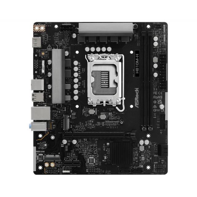 Asrock - H810M-H Intel H810 LGA 1851 (Socket V1) micro ATX