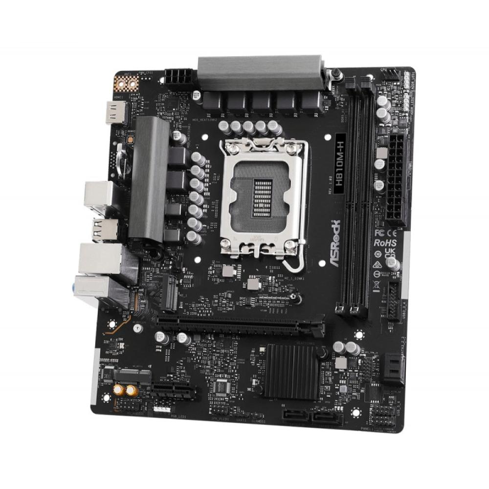 Asrock - H810M-H Intel H810 LGA 1851 (Socket V1) micro ATX