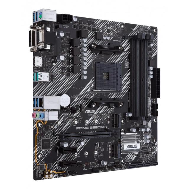 ASUS - PRIME B550M-K AMD B550 Zócalo AM4 micro ATX - 90MB140V0-30EAY0