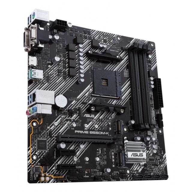ASUS - PRIME B550M-K AMD B550 Zócalo AM4 micro ATX - 90MB140V0-30EAY0