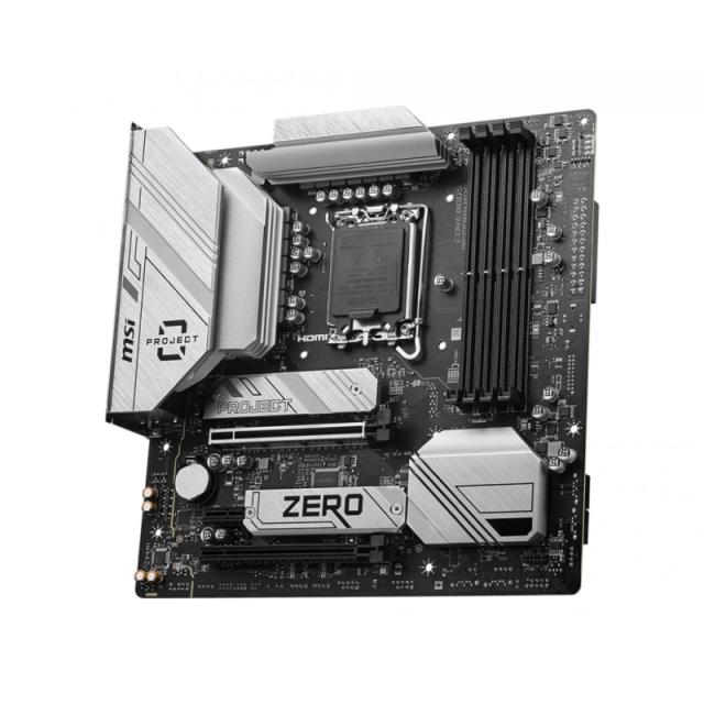 MSI - B760M Ptoject Zero Intel B760 LGA 1700 micro ATX