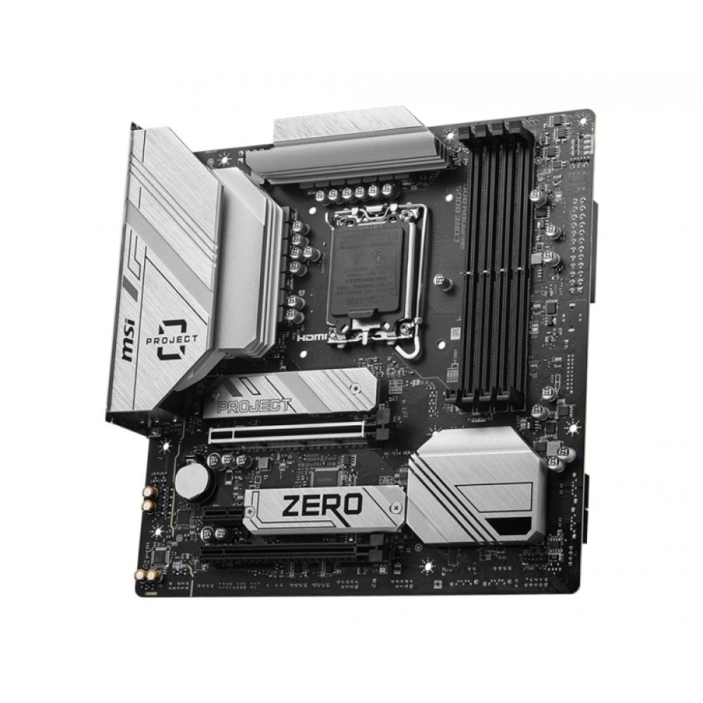 MSI - B760M Ptoject Zero Intel B760 LGA 1700 micro ATX