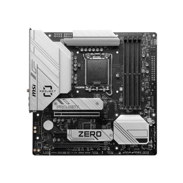 MSI - B760M Ptoject Zero Intel B760 LGA 1700 micro ATX