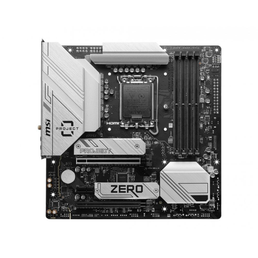 MSI - B760M Ptoject Zero Intel B760 LGA 1700 micro ATX