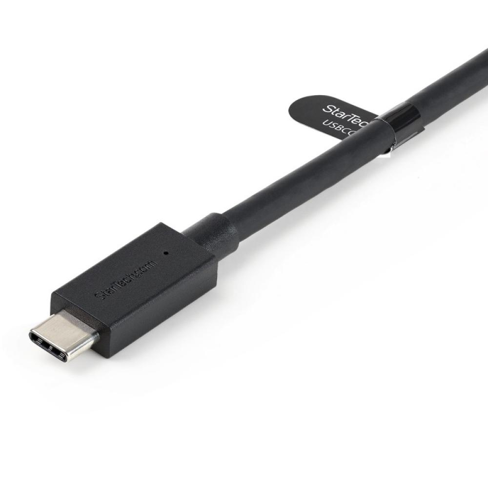 StarTech.com - Cable USB-C de 1m con Llave Adaptador (Dongle) a USB-A - Cable Híbrido USB Tipo C a USBC (10Gbps y PD de 100W) o