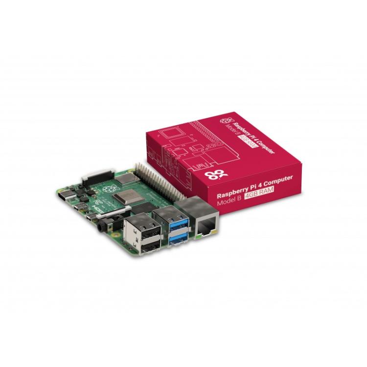 Raspberry Pi - 1876751 accesorio para placa de desarrollo Funda Rojo, Blanco