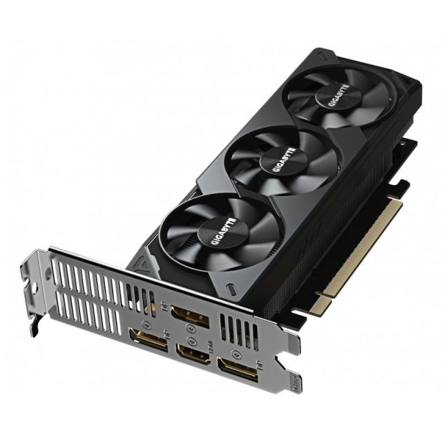 GIGABYTE - GeForce RTX 5060 OC Low Profile 8G Tarjeta Gráfica - 8GB GDDR7, 128bit, PCI-E 5.0, 2512 MHz Frecuencia del núcleo, 3