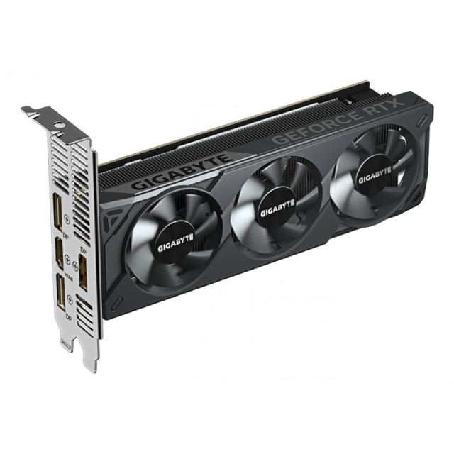 GIGABYTE - GeForce RTX 5060 OC Low Profile 8G Tarjeta Gráfica - 8GB GDDR7, 128bit, PCI-E 5.0, 2512 MHz Frecuencia del núcleo, 3