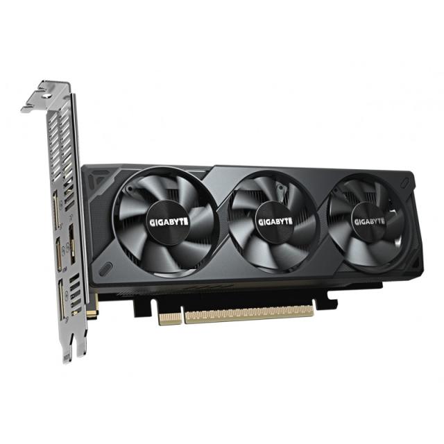 GIGABYTE - GeForce RTX 5060 OC Low Profile 8G Tarjeta Gráfica - 8GB GDDR7, 128bit, PCI-E 5.0, 2512 MHz Frecuencia del núcleo, 3