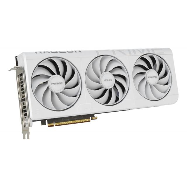 ASUS - Prime -RX9070XT-O16G-WHITE AMD Radeon RX 9070 XT 16 GB GDDR6