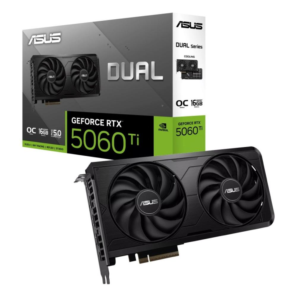 ASUS - Dual GeForce RTX 5060 Ti EVO OC Edition NVIDIA 16 GB GDDR7