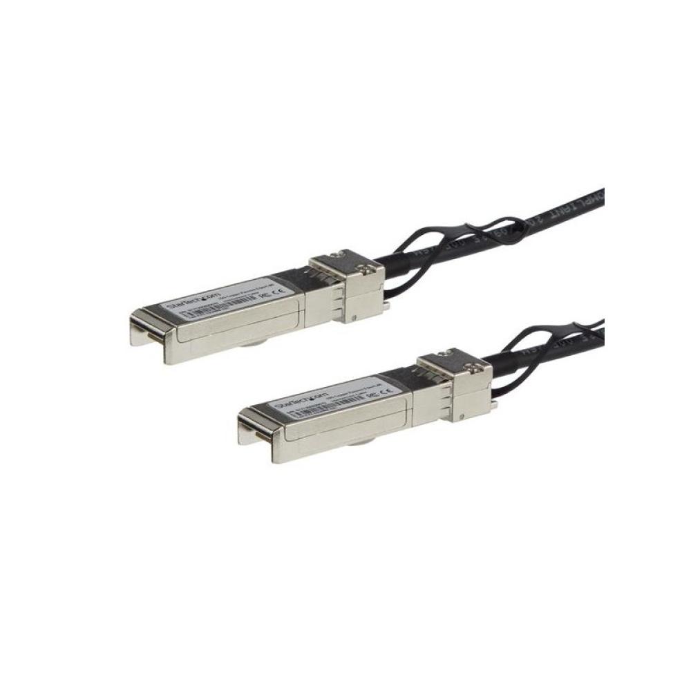 StarTech.com - Cable de 0,5m Twinax Direct Attach SFP+ a SFP+ - 10G Compatible con Cisco SFP-H10GB-CU0-5M - DAC Cobre SFP+ 10GbE